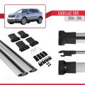 Cadillac SRX 2004-2016 Arası ile Uyumlu FLY Model Ara Atkı Tavan Barı Gri 2 Adet