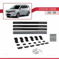 Ssangyong Turismo 2012-2019 Arası ile Uyumlu BASIC Model Ara Atkı Tavan Barı Siyah 3 Adet