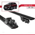 Renault Koleos 2 (HC) 2017-2024 Arası ile Uyumlu HOOK Model Ara Atkı Tavan Barı Siyah 2 Adet