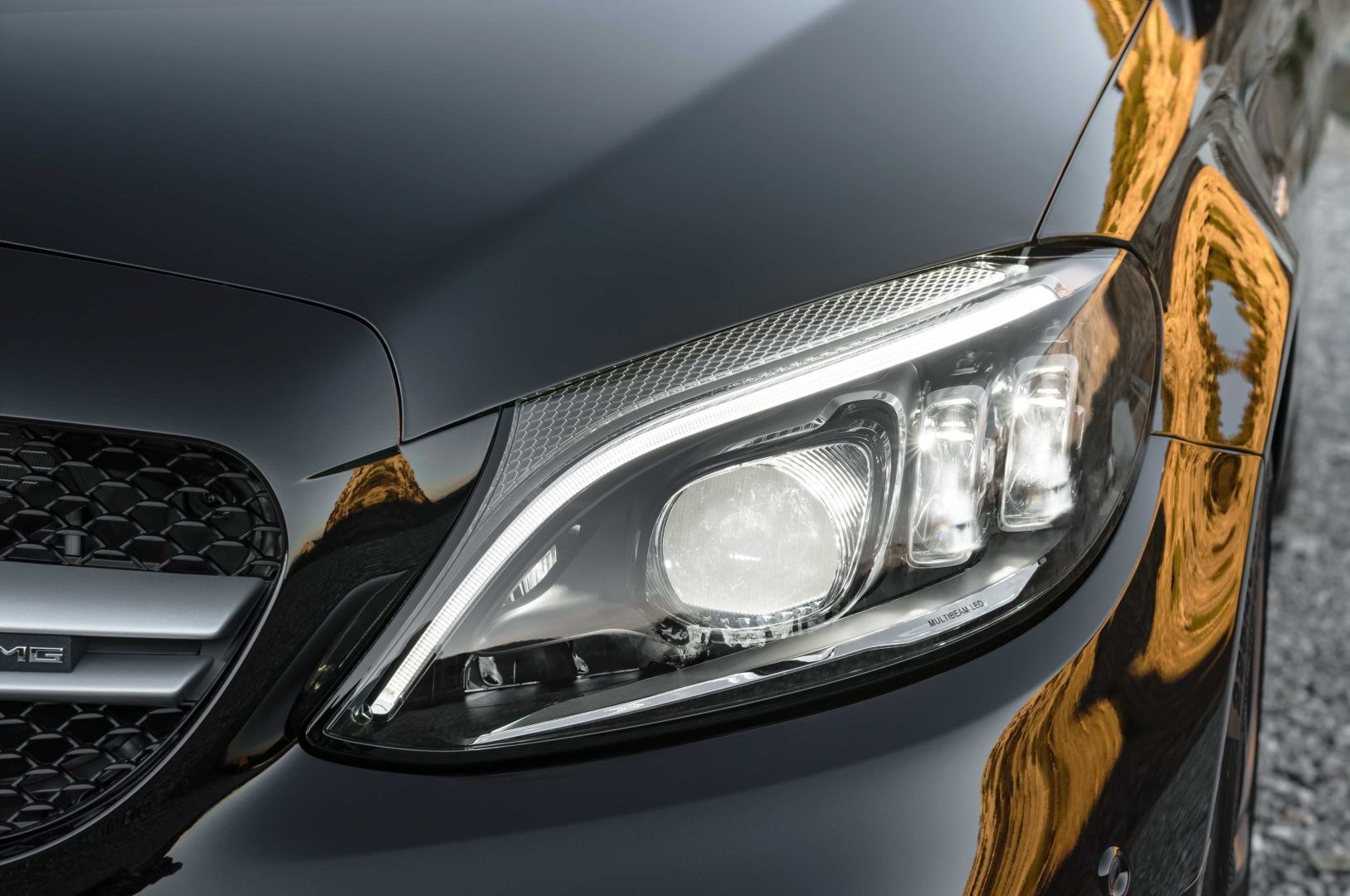 Mercedes W205 C Serisi Uyumlu Multıbeam Led Far ( Led  Farlı Model )
