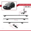 Toyota Corolla Spacio 2 (E120) 2001-2007 Arası ile Uyumlu BASIC Model Ara Atkı Tavan Barı Gri 2 Adet