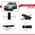 Mercedes GLK Class (X204) 2008-2015 Arası ile Uyumlu BASIC Model Ara Atkı Tavan Barı Siyah 3 Adet