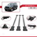 Jeep Cherokee 3 (KJ) 2002-2007 Arası ile Uyumlu FLY Model Ara Atkı Tavan Barı Gri 3 Adet