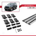Jeep Cherokee 3 (KJ) 2002-2007 Arası ile Uyumlu FLY Model Ara Atkı Tavan Barı Gri 3 Adet