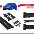 Audi S4 2004-2008 Arası ile Uyumlu FLY Model Ara Atkı Tavan Barı Siyah 2 Adet