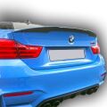 Bmw F32 Uyumlu Yedek Parça Yarasa Spoiler Boyalı Fiber