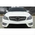 Mercedes W204 C Serisi (2007-2014) Arası Uyumlu Dıamon Panjur - Gri