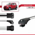 Daihatsu Terios 2 (J200) 2006-2017 Arası ile Uyumlu ACE-1 Ara Atkı Tavan Barı Gri 2 Adet