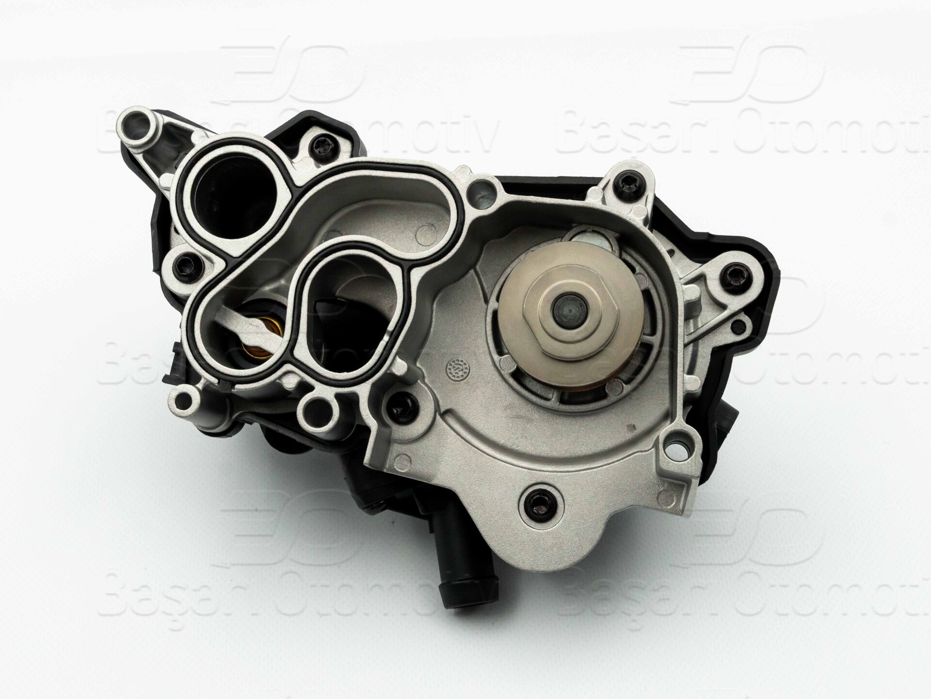 Volkswagen Skoda Seat Audi 1.2 TSI 1.4 TSI Motorlar İçin 2012 ve Sonrası Uyumlu 4 Borulu Termostatlı Komple Su Pompası