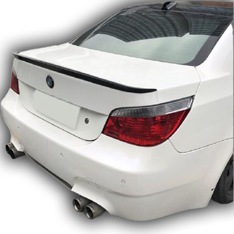 Bmw E60 Uyumlu Yedek Parça Spoiler Boyalı Fiber