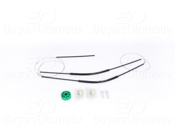 Audi A3 1996 2004 4 Kapı Ön Sol Cam Kriko Tamir Takımı