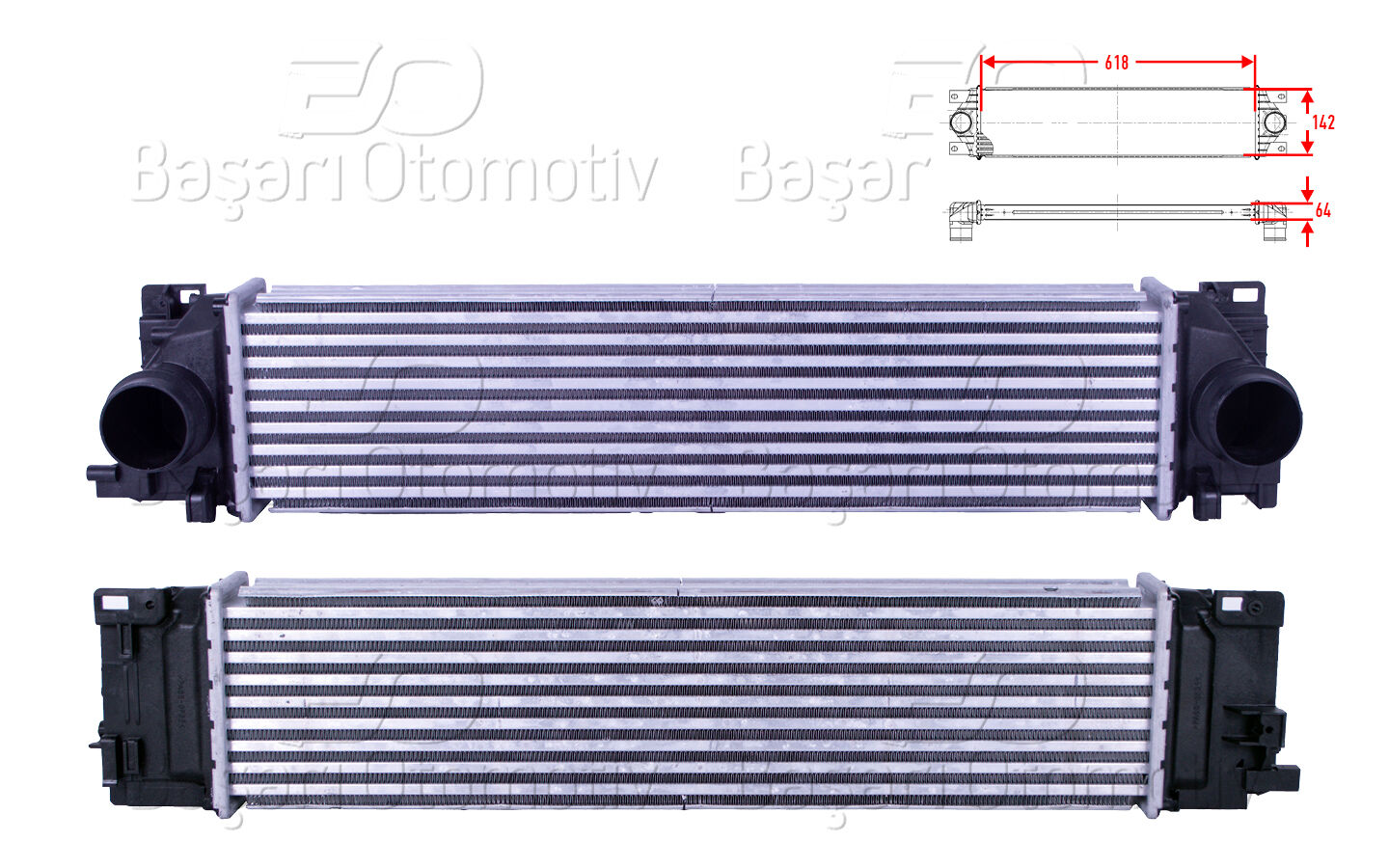 Volvo XC40 1.5 T 2018> Turbo Radyatörü (Intercooler)