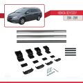 Honda Odyssey 2011-2017 Arası ile Uyumlu BASIC Model Ara Atkı Tavan Barı Gri 2 Adet