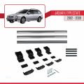 Jaguar X-Type Estate 2002-2009 Arası ile Uyumlu BASIC Model Ara Atkı Tavan Barı Gri 2 Adet