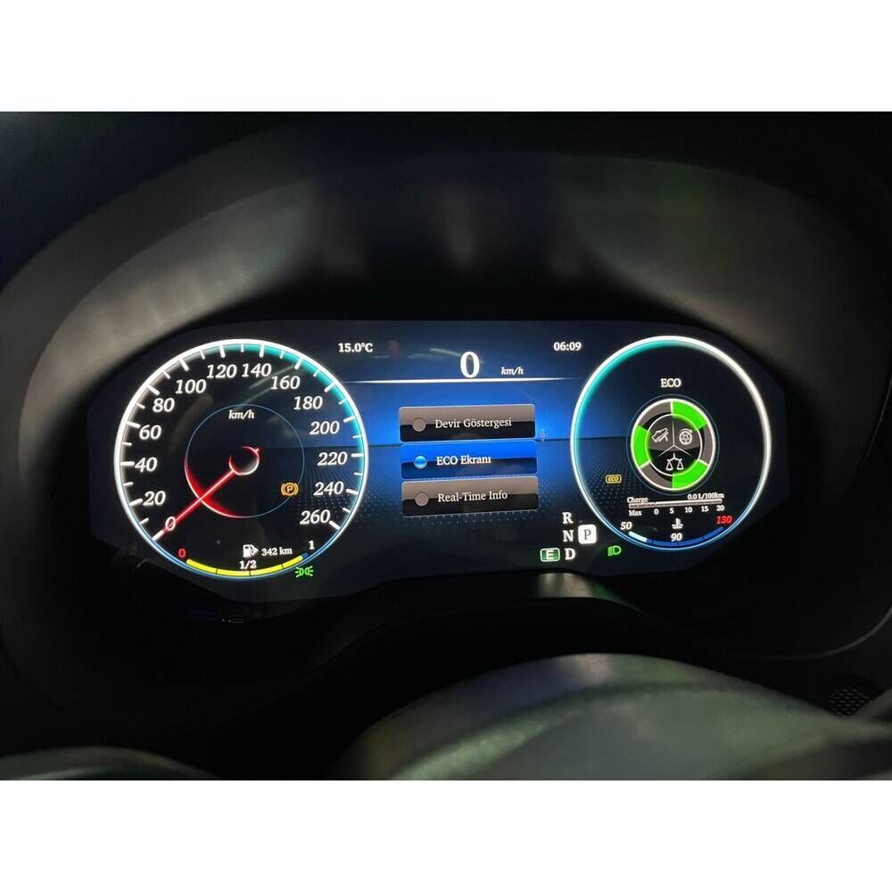 Mercedes GLA 15-19 CLA 13-19 A 13-17 Uyumlu Yedek Parça Linux Hayalet Gösterge Ekranı