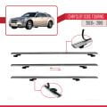 Chrysler 300C Touring 2005-2010 Arası ile Uyumlu BASIC Model Ara Atkı Tavan Barı Gri 2 Adet