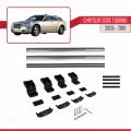 Chrysler 300C Touring 2005-2010 Arası ile Uyumlu BASIC Model Ara Atkı Tavan Barı Gri 2 Adet