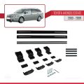 Toyota Avensis SW 2003-2009 Arası ile Uyumlu BASIC Model Ara Atkı Tavan Barı Siyah 2 Adet