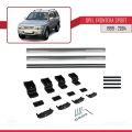 Opel Frontera Sport 2 1999-2004 Arası ile Uyumlu BASIC Model Ara Atkı Tavan Barı Gri 2 Adet