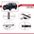 SsangYong Rexton 2018-2025 Arası ile Uyumlu BASIC Model Ara Atkı Tavan Barı Gri 2 Adet