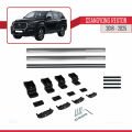 SsangYong Rexton 2018-2025 Arası ile Uyumlu BASIC Model Ara Atkı Tavan Barı Gri 2 Adet