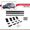 VW Passat B5 Variant 1996-2005 Arası ile Uyumlu BASIC Model Ara Atkı Tavan Barı Siyah 2 Adet