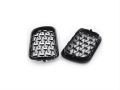 Bmw 3 Serisi E36 1997-1999 Uyumlu Dıamond  Panjur ( Böbrek ) Pıano Black  Çerçeve