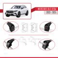 Mercedes GLC Class 2 (X254) 2023 ve Sonrası ile Uyumlu ACE-2 Ara Atkı Tavan Barı Gri 2 Adet