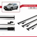Subaru Forester 5 (SK) 2019-2024 Arası ile Uyumlu BASIC Model Ara Atkı Tavan Barı Gri 3 Adet