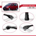 Mercedes Vaneo (W414) 2002-2005 Arası ile Uyumlu ACE-1 Ara Atkı Tavan Barı Siyah 2 Adet