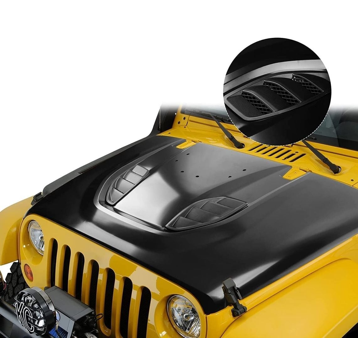 Jeep Wrangler JK (2007-2017) Arası Uyumlu 10. Yıl Kaput ( SAC )