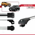 Dacia Duster 2 (HM) 2018-2024 Arası ile Uyumlu ACE-1 Ara Atkı Tavan Barı Gri 2 Adet
