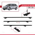 VW Golf Mk6 Wagon 2010-2014 Arası ile Uyumlu BASIC Model Ara Atkı Tavan Barı Siyah 2 Adet