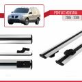 Pontiac Montana 2005-2009 Arası ile Uyumlu BASIC Model Ara Atkı Tavan Barı Gri 2 Adet