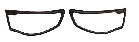 Mitsubishi L200 2008-2011 Far Çerçeve Kaplama Siyah