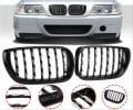 Bmw 3 Serisi 2002-2004 E46  Uyumlu Dıamond Panjur ( Böbrek ) Pıano Black Çerçeve