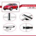 VW Golf Alltrack Mk7 2017-2019 Arası ile Uyumlu BASIC Model Ara Atkı Tavan Barı Gri 2 Adet