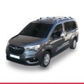 Opel Combo E Life 2019-2022 Arası ile Uyumlu ACE-1 Ara Atkı Tavan Barı Gri 3 Adet