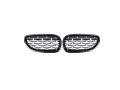 Bmw 5 Serisi E60 2004-2009 Uyumlu Dıamond Panjur ( Böbrek ) Pıano Black