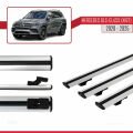 Mercedes GLS Class (X167) 2020 ve Sonrası ile Uyumlu BASIC Model Ara Atkı Tavan Barı Gri 3 Adet