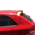 Audi A3 2009 - 2012 Uyumlu Yedek Parça Tek Kapı Spoiler Boyalı Fiber