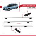 Renault Megane Grand Tour 2002-2008 Arası ile Uyumlu BASIC Model Ara Atkı Tavan Barı Siyah 2 Adet