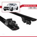 Mercedes GLC Class 2 (X254) 2023 ve Sonrası ile Uyumlu HOOK Model Ara Atkı Tavan Barı Siyah 2 Adet