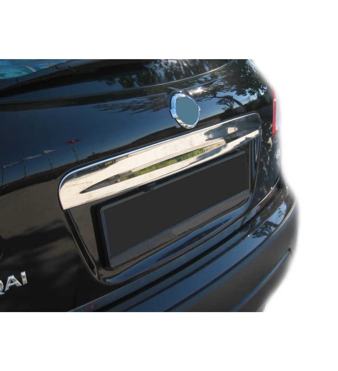 Nissan Qashqai 2007 Uyumlu Yedek Parça Krom Bagaj Çıtası