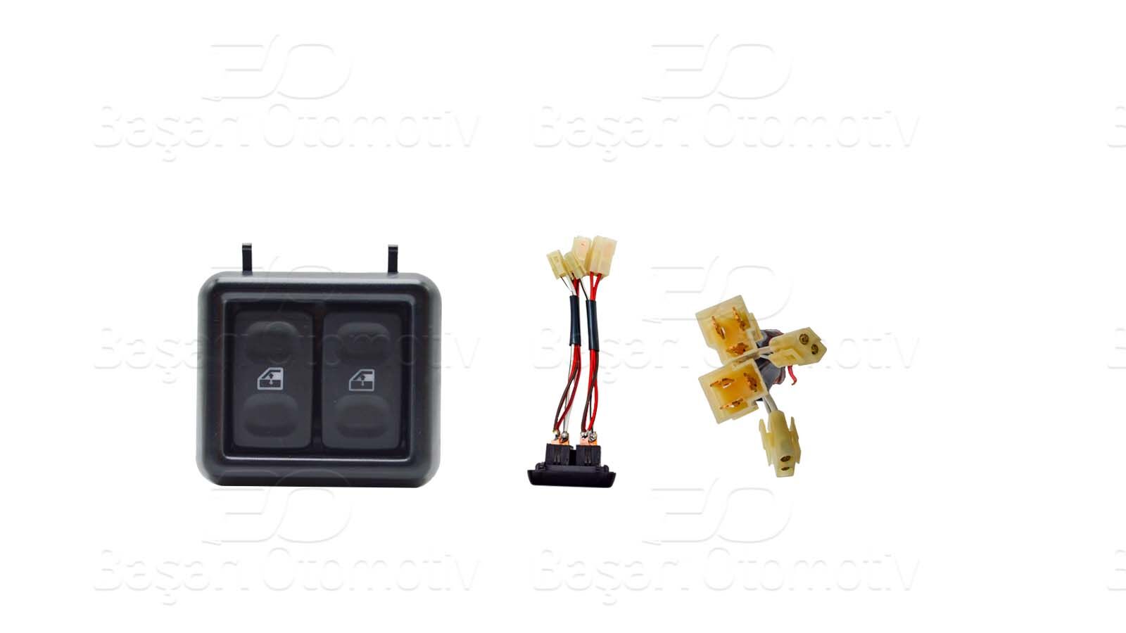 Volkswagen Passat Golf Jetta 1985 Sonrası Uyumlu Cam Düğmesi