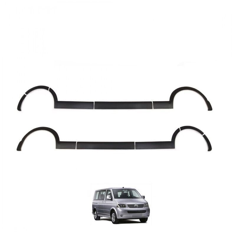 Volkswagen Transporter T5 Uyumlu Yedek Parça Uzun Şasi 2003 - 2009 Çamurluk ve Kapı Dodikleri Set 11 Parça Çift Sürgü