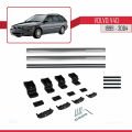 Volvo V40 1999-2004 Arası ile Uyumlu BASIC Model Ara Atkı Tavan Barı Gri 2 Adet