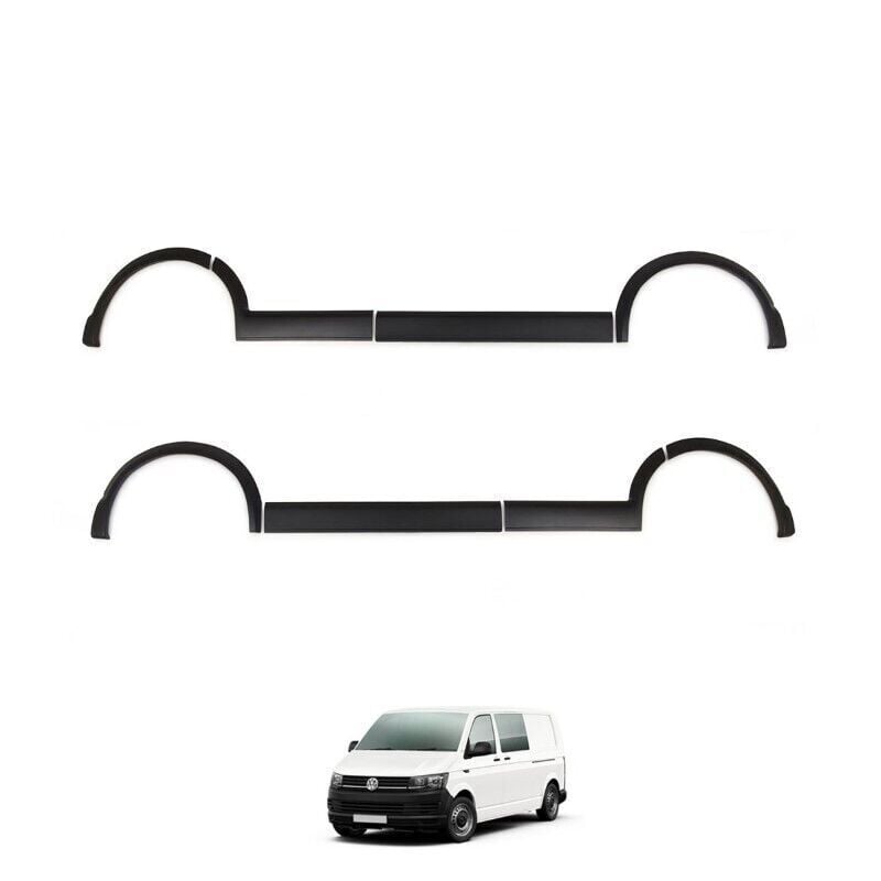 Volkswagen Transporter T5 Uyumlu Yedek Parça Kısa Şasi 2015- 2020 Çamurluk ve Kapı Dodikleri Set 11 Parça Çift Sürgü