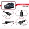 Dacia Dokker (K67) 2012-2024 Arası ile Uyumlu ACE-1 Ara Atkı Tavan Barı Gri 2 Adet