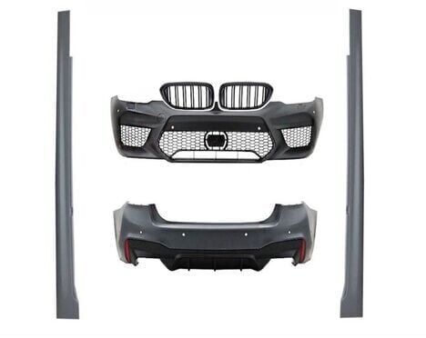 Bmw 5 Serisi G30 İçin Uyumlu Yedek Parça M5 Görünüm Body Kit (Panjur Dahil)